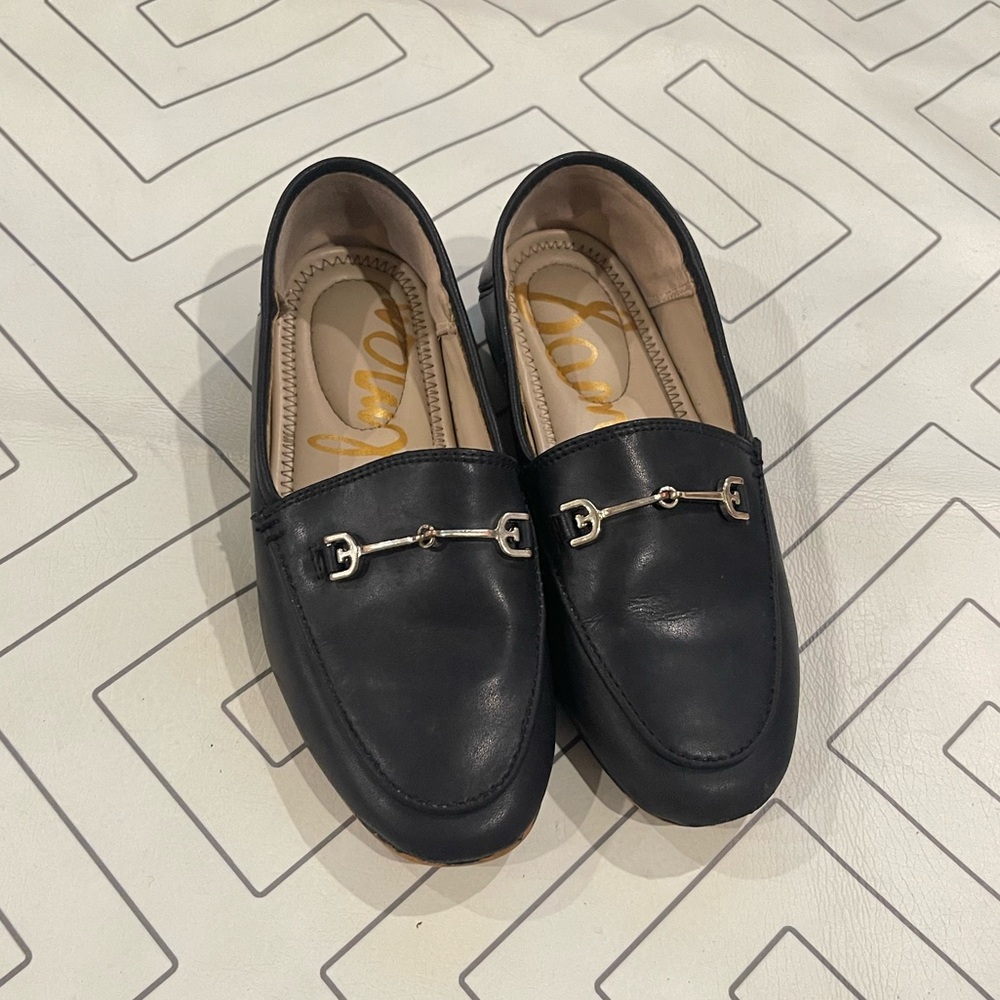 Sam Edelman Loraine  Black Loafers